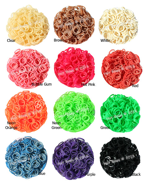 Latex Bands, 50 PCS.