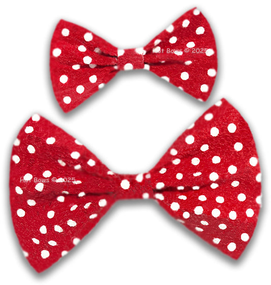 Red Dot BowTie for Dogs